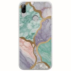 The Marble Collection - Pastel Huawei P Smart 2019 Flexible TPU (Διάφανη Σιλικόνη)