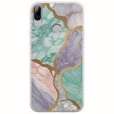 The Marble Collection - Pastel Huawei Honor Play Flexible TPU (Διάφανη Σιλικόνη)