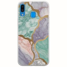 The Marble Collection - Pastel Samsung Galaxy A20e Flexible TPU (Διάφανη Σιλικόνη)