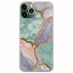 The Marble Collection - Pastel iPhone 11 Pro Flexible TPU (Διάφανη Σιλικόνη)
