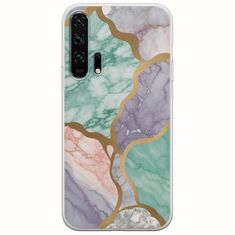 The Marble Collection - Pastel Huawei Honor 20 Pro Flexible TPU (Διάφανη Σιλικόνη)