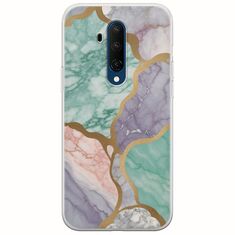 The Marble Collection - Pastel OnePlus 7T Pro Flexible TPU (Διάφανη Σιλικόνη)