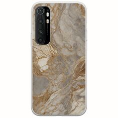 The Marble Collection - Natural Xiaomi Mi Note 10 Lite Flexible TPU (Διάφανη Σιλικόνη)