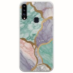 The Marble Collection - Pastel Samsung Galaxy A20s Flexible TPU (Διάφανη Σιλικόνη)