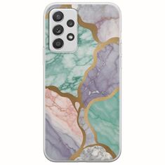 The Marble Collection - Pastel Samsung Galaxy A32 5G Flexible TPU (Διάφανη Σιλικόνη)