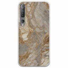 The Marble Collection - Natural Xiaomi Mi 10  / Mi 10 Pro Flexible TPU (Διάφανη Σιλικόνη)