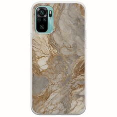 The Marble Collection - Natural Xiaomi Redmi Note 10 / 10s Flexible TPU (Διάφανη Σιλικόνη)