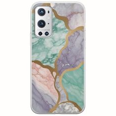 The Marble Collection - Pastel OnePlus 9 Pro Flexible TPU (Διάφανη Σιλικόνη)