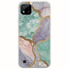 The Marble Collection - Pastel Realme C11 2021 Flexible TPU (Διάφανη Σιλικόνη)