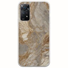 The Marble Collection - Natural Xiaomi Redmi Note 11 Pro 4G / 5G Flexible TPU (Διάφανη Σιλικόνη)