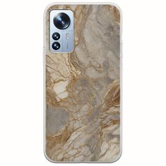 The Marble Collection - Natural Xiaomi 12 Pro Flexible TPU (Διάφανη Σιλικόνη)
