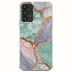 The Marble Collection - Pastel Samsung Galaxy A13 4G Flexible TPU (Διάφανη Σιλικόνη)