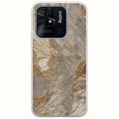 The Marble Collection - Natural Xiaomi Redmi 10C Flexible TPU (Διάφανη Σιλικόνη)