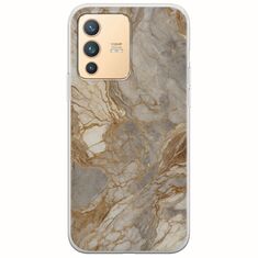 The Marble Collection - Natural Vivo V23 5G Flexible TPU (Διάφανη Σιλικόνη)
