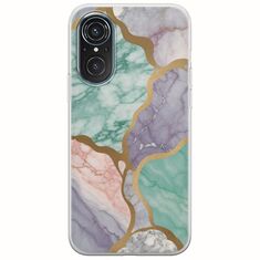 The Marble Collection - Pastel Huawei Nova 9 SE Flexible TPU (Διάφανη Σιλικόνη)