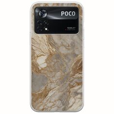 The Marble Collection - Natural Xiaomi Poco X4 Pro 5G Flexible TPU (Διάφανη Σιλικόνη)
