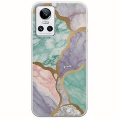 The Marble Collection - Pastel Realme GT Neo 3 Flexible TPU (Διάφανη Σιλικόνη)