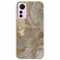 The Marble Collection - Natural Xiaomi 12 Lite 5G Flexible TPU (Διάφανη Σιλικόνη)