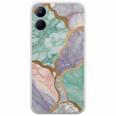The Marble Collection - Pastel Realme C33 Flexible TPU (Διάφανη Σιλικόνη)