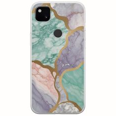 The Marble Collection - Pastel Google Pixel 4a 4G Flexible TPU (Διάφανη Σιλικόνη)