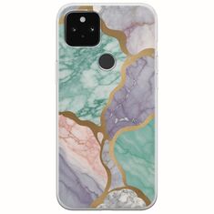 The Marble Collection - Pastel Google Pixel 4a 5G Flexible TPU (Διάφανη Σιλικόνη)