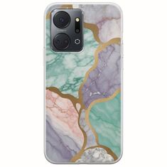 The Marble Collection - Pastel Honor X7a Flexible TPU (Διάφανη Σιλικόνη)