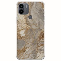 The Marble Collection - Natural Xiaomi Redmi A2 Plus Flexible TPU (Διάφανη Σιλικόνη)