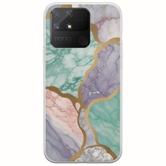 The Marble Collection - Pastel Realme Narzo 50A Flexible TPU (Διάφανη Σιλικόνη)