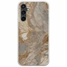 The Marble Collection - Natural Samsung Galaxy S23 FE 5G Flexible TPU (Διάφανη Σιλικόνη)