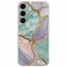 The Marble Collection - Pastel Samsung Galaxy A15 4G / 5G Flexible TPU (Διάφανη Σιλικόνη)