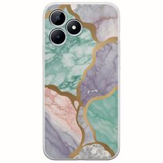 The Marble Collection - Pastel Realme Note 50 Flexible TPU (Διάφανη Σιλικόνη)