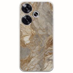 The Marble Collection - Natural Xiaomi Poco F6 5G Flexible TPU (Διάφανη Σιλικόνη)