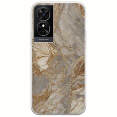 The Marble Collection - Natural TCL 50 SE Flexible TPU (Διάφανη Σιλικόνη)