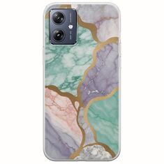The Marble Collection - Pastel Motorola Moto G54 5G Flexible TPU (Διάφανη Σιλικόνη)