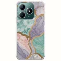 The Marble Collection - Pastel Realme C61 Flexible TPU (Διάφανη Σιλικόνη)