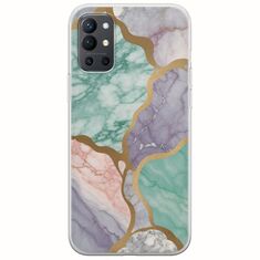 The Marble Collection - Pastel OnePlus 9R 5G Flexible TPU (Διάφανη Σιλικόνη)