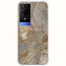 The Marble Collection - Natural TCL 50 5G Flexible TPU (Διάφανη Σιλικόνη)