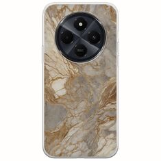 The Marble Collection - Natural Xiaomi Redmi 14C Flexible TPU (Διάφανη Σιλικόνη)