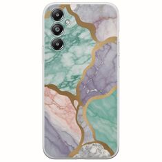 The Marble Collection - Pastel Samsung Galaxy A16 4G / 5G Flexible TPU (Διάφανη Σιλικόνη)