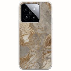 The Marble Collection - Natural Xiaomi 14T 5G Flexible TPU (Διάφανη Σιλικόνη)