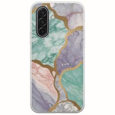 The Marble Collection - Pastel Samsung Galaxy A17 4G / 5G Flexible TPU (Διάφανη Σιλικόνη)