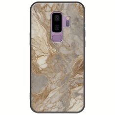 The Marble Collection - Natural Samsung Galaxy S9 Plus Black TPU (Μαύρη Σιλικόνη)