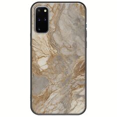 The Marble Collection - Natural Samsung Galaxy S20 Plus Black TPU (Μαύρη Σιλικόνη)