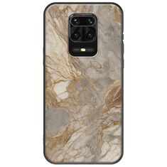 The Marble Collection - Natural Xiaomi Redmi Note 9S / 9 Pro / 9 Pro Max Black TPU (Μαύρη Σιλικόνη)