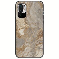 The Marble Collection - Natural Xiaomi Redmi Note 10 5G Black TPU (Μαύρη Σιλικόνη)