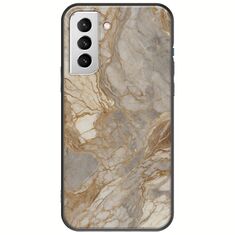 The Marble Collection - Natural Samsung Galaxy S22 Plus Black TPU (Μαύρη Σιλικόνη)