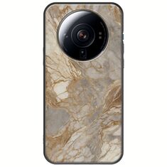 The Marble Collection - Natural Xiaomi 12S Ultra Black TPU (Μαύρη Σιλικόνη)