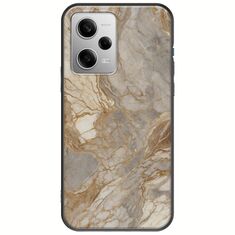 The Marble Collection - Natural Xiaomi Redmi Note 12 Pro 5G Black TPU (Μαύρη Σιλικόνη)