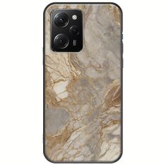 The Marble Collection - Natural Xiaomi Poco X5 Pro 5G Black TPU (Μαύρη Σιλικόνη)