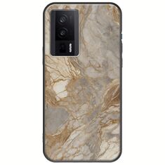 The Marble Collection - Natural Xiaomi Poco F5 Pro 5G Black TPU (Μαύρη Σιλικόνη)